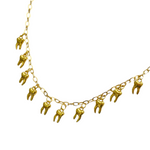 Load image into Gallery viewer, GOLD (TEETH) ALL IN MY CHAIN NECKLACE
