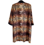 Load image into Gallery viewer, VINTAGE LATE 80’S SHEER TIGER PRINT KIMONO
