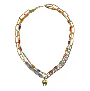 BRITS & SCRAPS - SID + NANCY NECKLACE