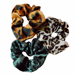 Load image into Gallery viewer, BIG BOY LEOPARD SCRUNCHIES
