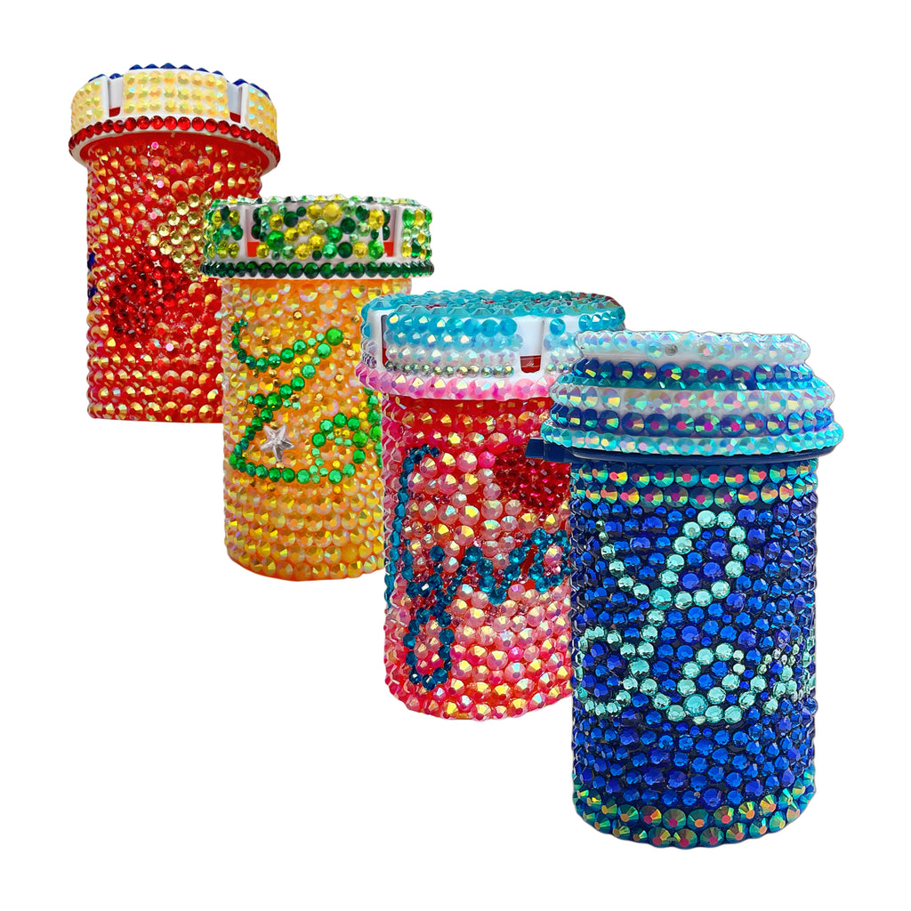 Custom Bedazzled Rx Bottles