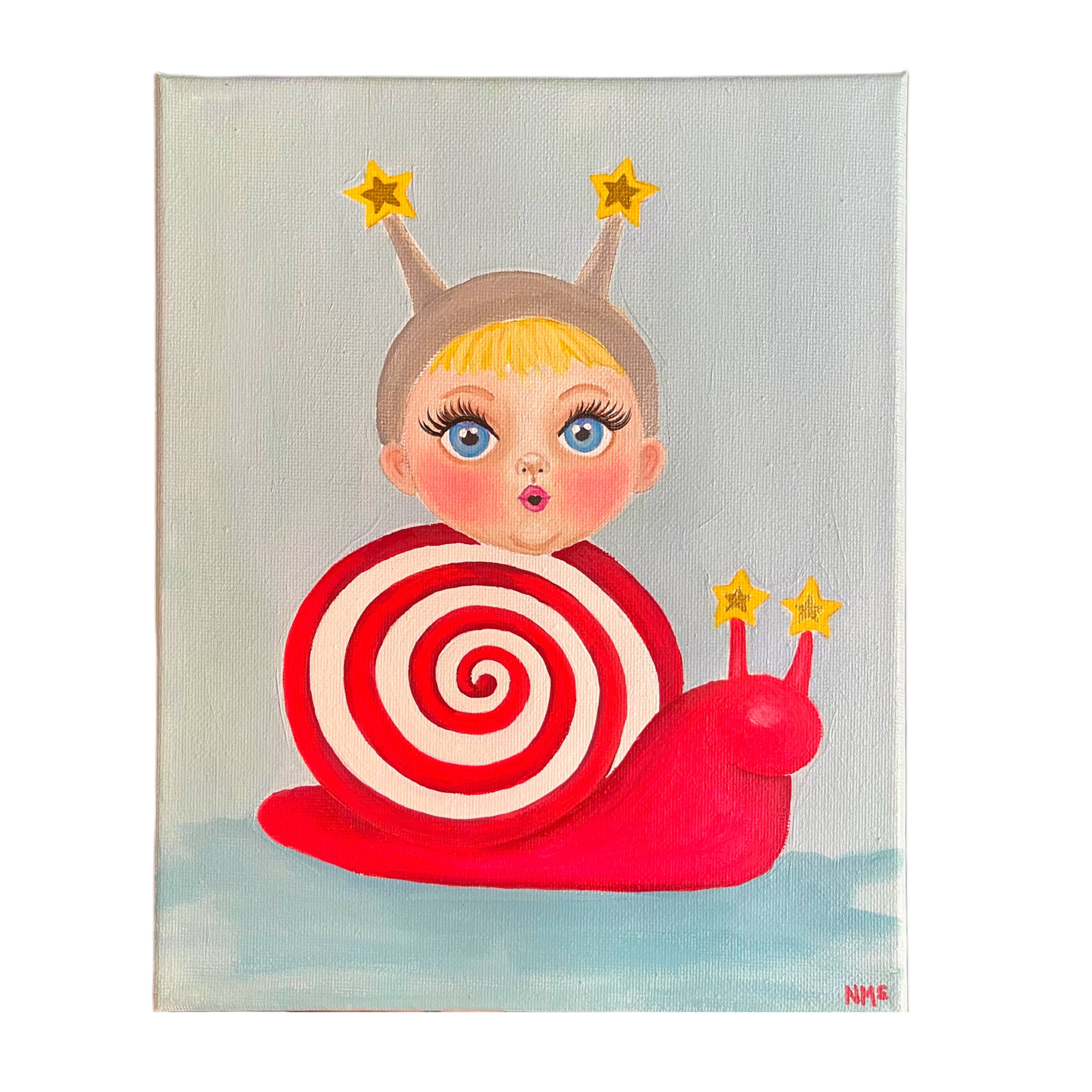 ROJO + STARS SNAIL BABY