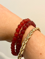 Load image into Gallery viewer, CARNELiAN BiTCH BRACELET
